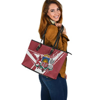 Latvia Leather Tote Bag - Latvia Pride RLT6 - Wonder Print Shop
