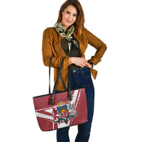 Latvia Leather Tote Bag - Latvia Pride RLT6 - Wonder Print Shop
