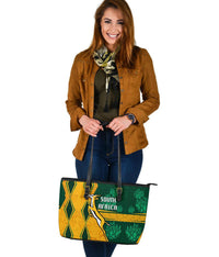 South Africa Leather Tote Springboks Rugby Be Fancy RLT8 - Wonder Print Shop
