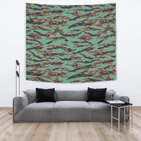 Army Guyana Tiger Stripe Camouflage Seamless Tapestry RLT8 - Wonder Print Shop