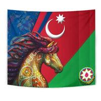 Azerbaijan Pride and Heritage Tapestry - Happy Independence Day RLT8 - Wonder Print Shop