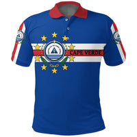 Cape Verde Flag Simple Style Polo Shirt LT20 - Wonder Print Shop