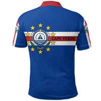 Cape Verde Flag Simple Style Polo Shirt LT20 - Wonder Print Shop