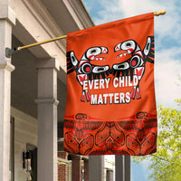 Orange Shirt Day Flag Every Child Matters Totem Bird Indigenous LT8 - Wonder Print Shop