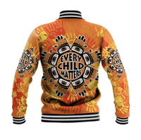 Orange Shirt Day Baseball Jacket Every Child Matters New Simple Style LT8 - Wonder Print Shop