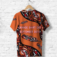 Orange Shirt Day T Shirt Every Child Matters Aboriginal Feather NO.1 LT8 - Wonder Print Shop