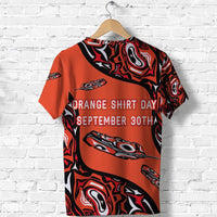 Orange Shirt Day T Shirt Every Child Matters Aboriginal Feather LT8 - Wonder Print Shop