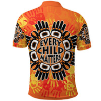Orange Shirt Day Polo Shirt Every Child Matters Simple Style LT8 - Wonder Print Shop