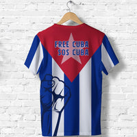 Join Hands with Cuba T Shirt Free Cuba LT13 - Wonder Print Shop