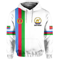 Custom Eritrea Hoodie Striped LT13 - Wonder Print Shop