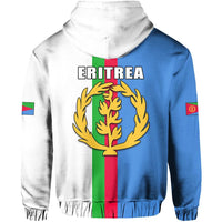 Eritrea Zip Hoodie Striped 02 LT13 - Wonder Print Shop