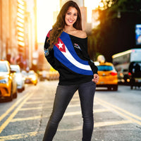 Pride Cuba Off Shoulder Sweater LT13 - Wonder Print Shop