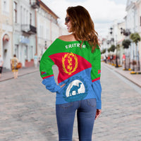 Eritrea Women Off Shoulder Flag 02 LT13 - Wonder Print Shop