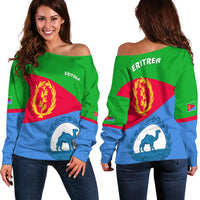 Eritrea Women Off Shoulder Flag 02 LT13 - Wonder Print Shop