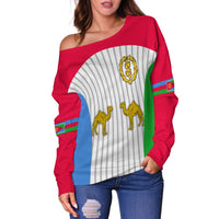 Eritrea Women Off Shoulder Flag LT13 - Wonder Print Shop
