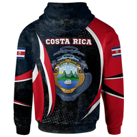 Costa Rica Hoodie Costa Rica Spirit RLT13 - Wonder Print Shop