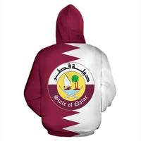 Qatar is in My DNA Hoodie RLT12 - Wonder Print Shop