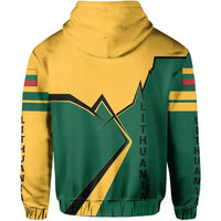 Lithuania Hoodie Lightning RLT6 - Wonder Print Shop