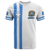 Custom Somalia T Shirt Flag White LT13 - Wonder Print Shop