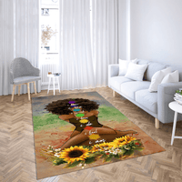 Africa Women Area Rug Ver1 LT20 - Wonder Print Shop