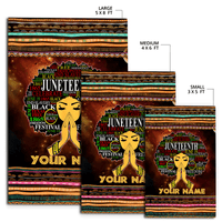 Africa Women Area Rug Ver4 LT20 - Wonder Print Shop