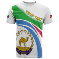 Custom Eritrea Map And Coat Of Arms T Shirt LT13 - Wonder Print Shop