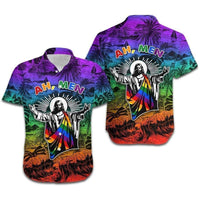 Funny Jesus Hawaiian Shirt LT13 - Wonder Print Shop