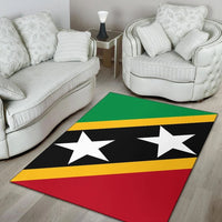 Saint Kitts and Nevis Area Rug Saint Kitts and Nevis Flag Style LT13 - Wonder Print Shop