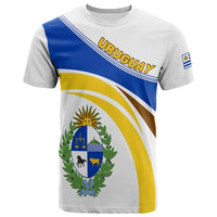 Uruguay T Shirt Coat of Arms LT13 - Wonder Print Shop