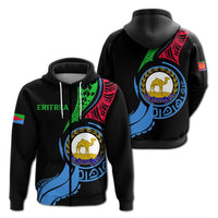Eritrea Zip Up Hoodie Pride Style LT12 - Wonder Print Shop