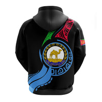 Eritrea Zip Up Hoodie Pride Style LT12 - Wonder Print Shop