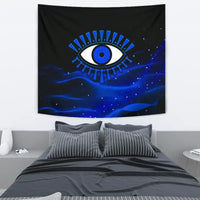 Home Set - Evil Eye Tapestry Original Style - Blue LT8 - Wonder Print Shop