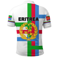 Eritrea Polo Shirt Flag Vibes White LT8 - Wonder Print Shop