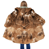 3d-all-over-printed-fearsome-wolves-in-the-forest-caramel-hooded-coat