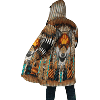 aborigine-style-3d-all-over-printed-red-gray-wolf-with-footprint-hooded-coat