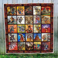 Native American Pow Wow 3D All Over Printed Quilt - Wonder Print Shop