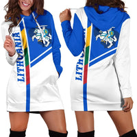 Lithuania Hoodie Dress Vytis Lietuva RLT6 - Wonder Print Shop