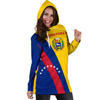 Venezuela Hoodie Dress RLT7 - Wonder Print Shop