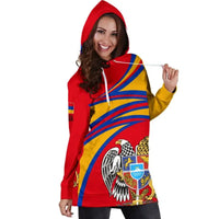 Armenia Hoodie Dress RLT8 - Wonder Print Shop