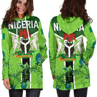 Nigeria Is My Homeland Hoodie Dress RLT8 - Wonder Print Shop