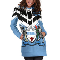 Botswana New Release Women's Hoodie Dress RLT6 - Wonder Print Shop