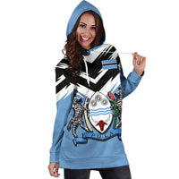 Botswana New Release Women's Hoodie Dress RLT6 - Wonder Print Shop