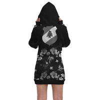 Lebanon Hoodie Dress Special Hibiscus RLT6 - Wonder Print Shop