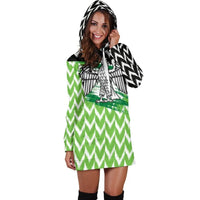 Nigeria Home Hoodie Dress The Super Eagles RLT8 - Wonder Print Shop