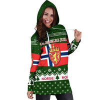 Norway Christmas Hoodie Dress RLT7 - Wonder Print Shop