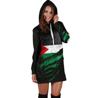 Palestine In Me Women's Hoodie Dress Special Grunge Style RLT13 - Wonder Print Shop