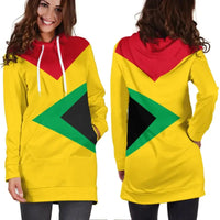 Guyana Hoodie Dress Babarian (Yellow) RLT8 - Wonder Print Shop