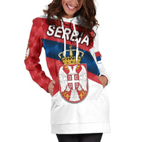 Serbia Women Hoodie Dress Sporty Style RLT7 - Wonder Print Shop