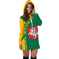 Lithuania Hoodie Dress Premium Style RLT6 - Wonder Print Shop