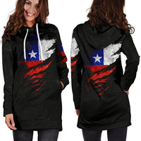 Chile in Me Women's Hoodie Dress - Special Grunge Style RLT7 - Wonder Print Shop